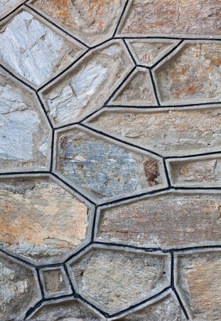 stone wallの写真素材