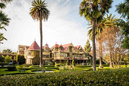 San Jose, CA, USA - December 25 2016: Winchester Mystery House Museumのeditorial素材