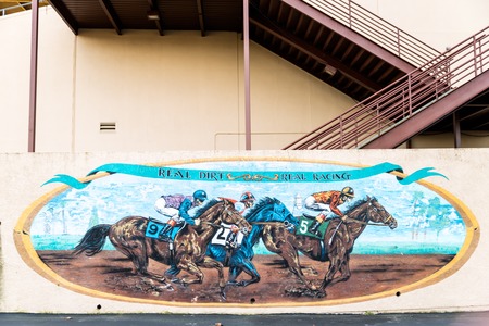 Pleasanton, CA/USA January 28, 2016: Alameda County Fairgrounds