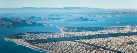 San Francisco from the aboveの写真素材