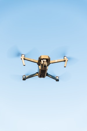 Drone DJI Mavic Pro in the airのeditorial素材