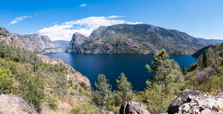Hetch Hetchy in Yosemite National Parkの写真素材