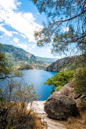 Hetch Hetchy in Yosemite National Parkの写真素材