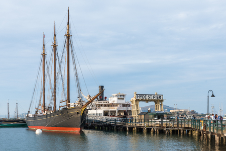San Francisco Maritime National Historical Parkのeditorial素材