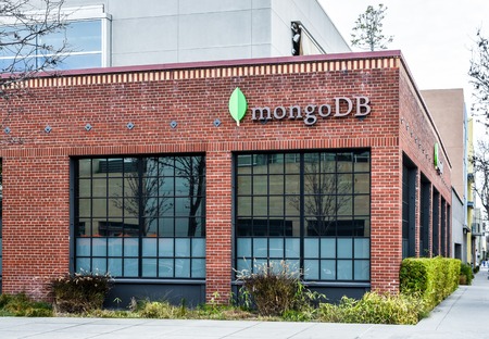 mongoDB office in Palo Altoのeditorial素材
