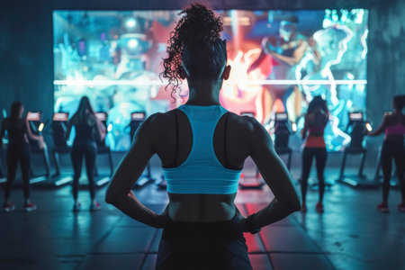 High-Energy Fitness Classの素材