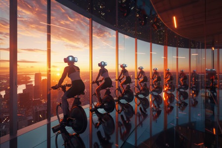 Skyline VR Cycling Experienceの素材