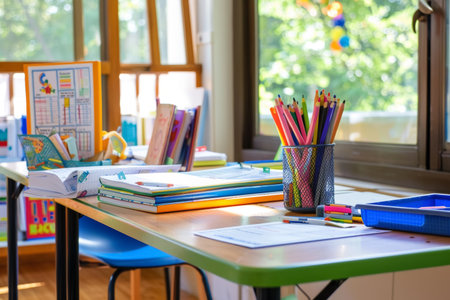 Organized Classroom Deskの素材