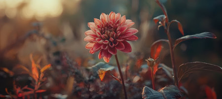 A detailed time lapse captures a flower's journey from full bloom to wilting, with vibrant colors transitioning to muted browns. set against a soft, natural background, the image highlights the beauty and cycle of nature's ephemeral moments.の素材