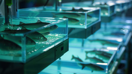 Innovative Digital Sensors in Fish Tanks for Advanced Aquaculture Monitoringの素材