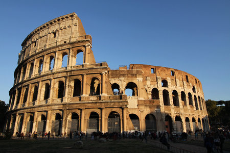 Colosseum, Italyのeditorial素材