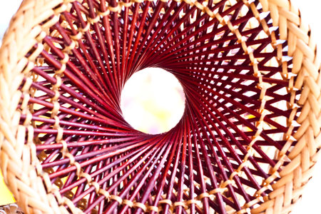 Art in the temple in Khon Kaenの写真素材