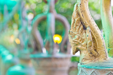 Art Bell Thai temples.の写真素材