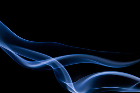 Art in the imagination of the smokeの写真素材