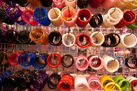 Bangle variety of colors.の写真素材