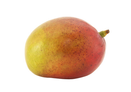 Mango isolated on whiteの写真素材