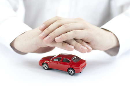 Protect your car の写真素材