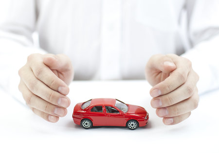 Protect your car の写真素材