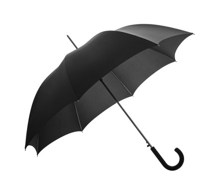 Black umbrella の写真素材