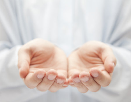 Open hands. Holding, giving, showing concept. Open hands. Holding, giving, showing concept.