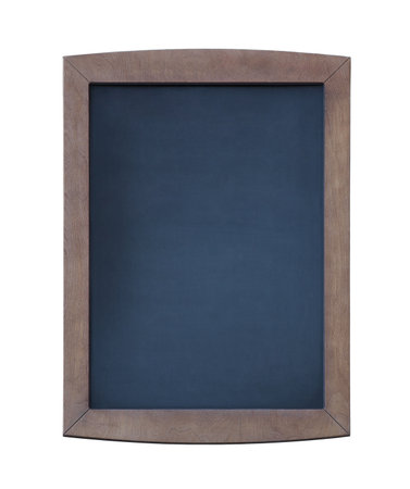 Wooden menu board with clipping pathの写真素材