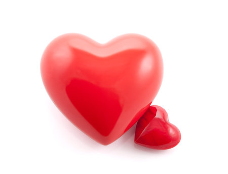 Two hearts  の写真素材