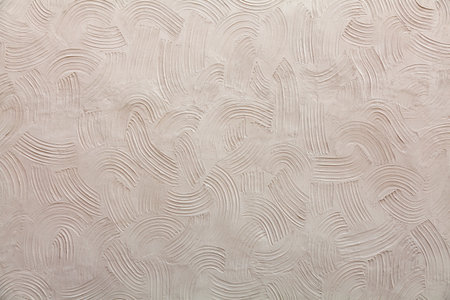 Structure of decorative plaster