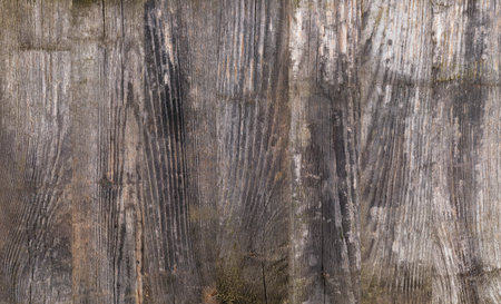 Old wood texture horizontal backgroundの写真素材