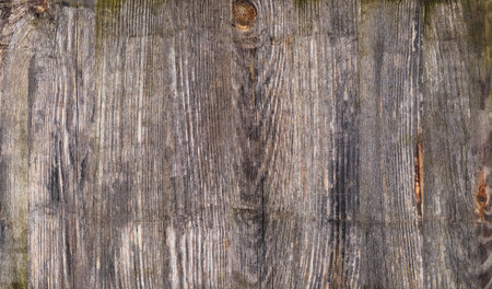 Old wood texture horizontal backgroundの写真素材