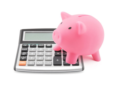 Calculating financeの写真素材