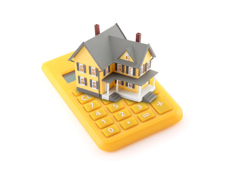 mortgage calculatorの写真素材