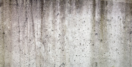 Old grungy texture, gray concrete wallの写真素材