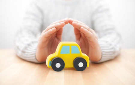 Car insurance conceptの写真素材