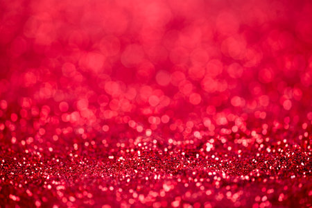 Red glitter christmas abstract backgroundの写真素材