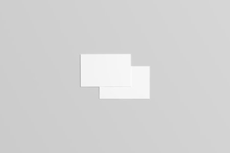 Blank business card Mock upの写真素材