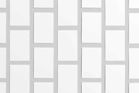 Blank business cards Mock upの写真素材