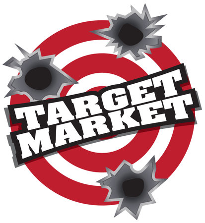 Target Marketのイラスト素材
