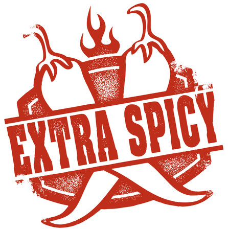 Extra Spicy Stampのイラスト素材