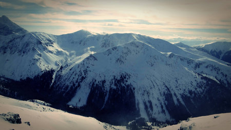 Day in the mountainsの写真素材