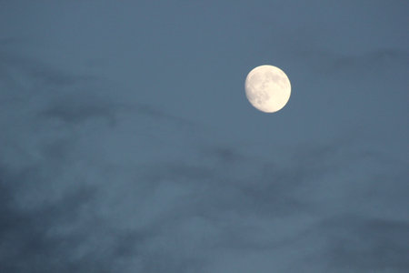 Cloudy Moon