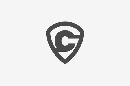 Illustration vector graphic of letter C emblem logoのイラスト素材