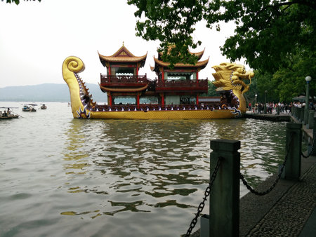 West Lake sceneryのeditorial素材