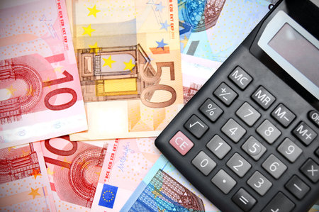 Money and the calculator.