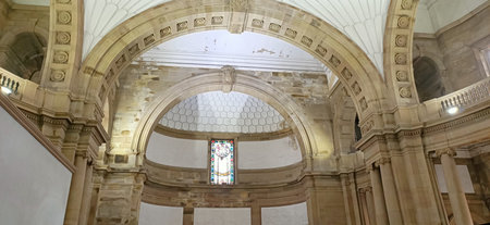 Kolkata, West Bengal/India - February 09, 2020: Interior shot of Victoria Memorial museum Gallery, kolkataのeditorial素材