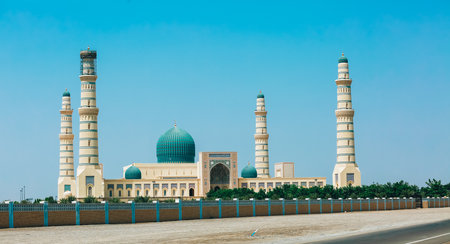 Sultan Qaboos Grand Mosque Soharのeditorial素材