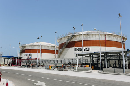 Power plant equipments, HRSG, Power Generators, Trucks, Engine Rooms, Heat Exchangers, Boilers, Generators,のeditorial素材