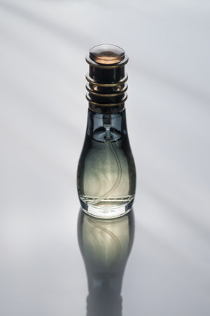 Perfume bottle with soft lightingの写真素材