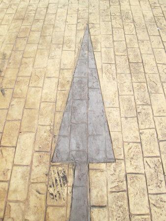 yellow brick roadの写真素材