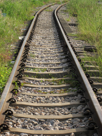  railway tracksの写真素材