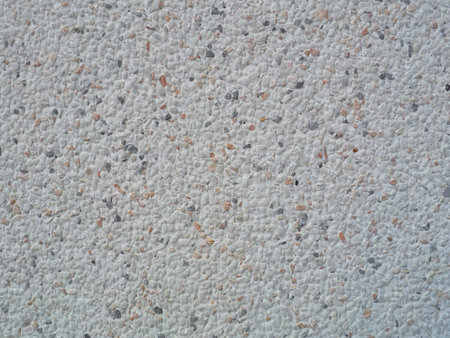 Concrete with the stone chippings texture backgroundの写真素材